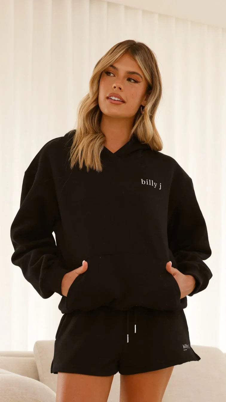 Billy J Hoodie Black