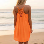 Sleeveless Summer Beach Cover Up Dress