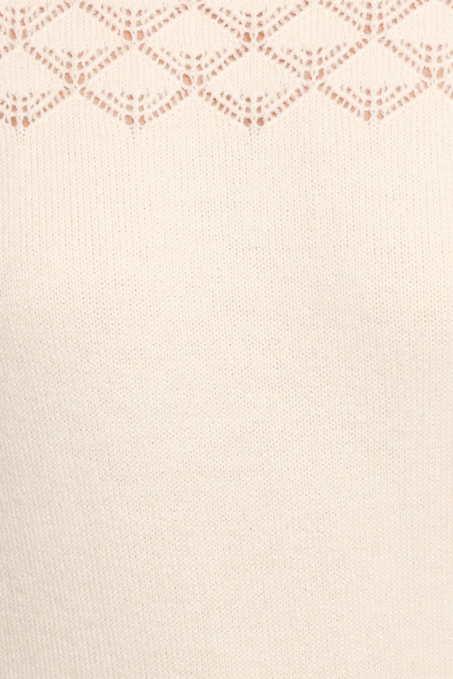 Roseanne Knit Sweater Cream