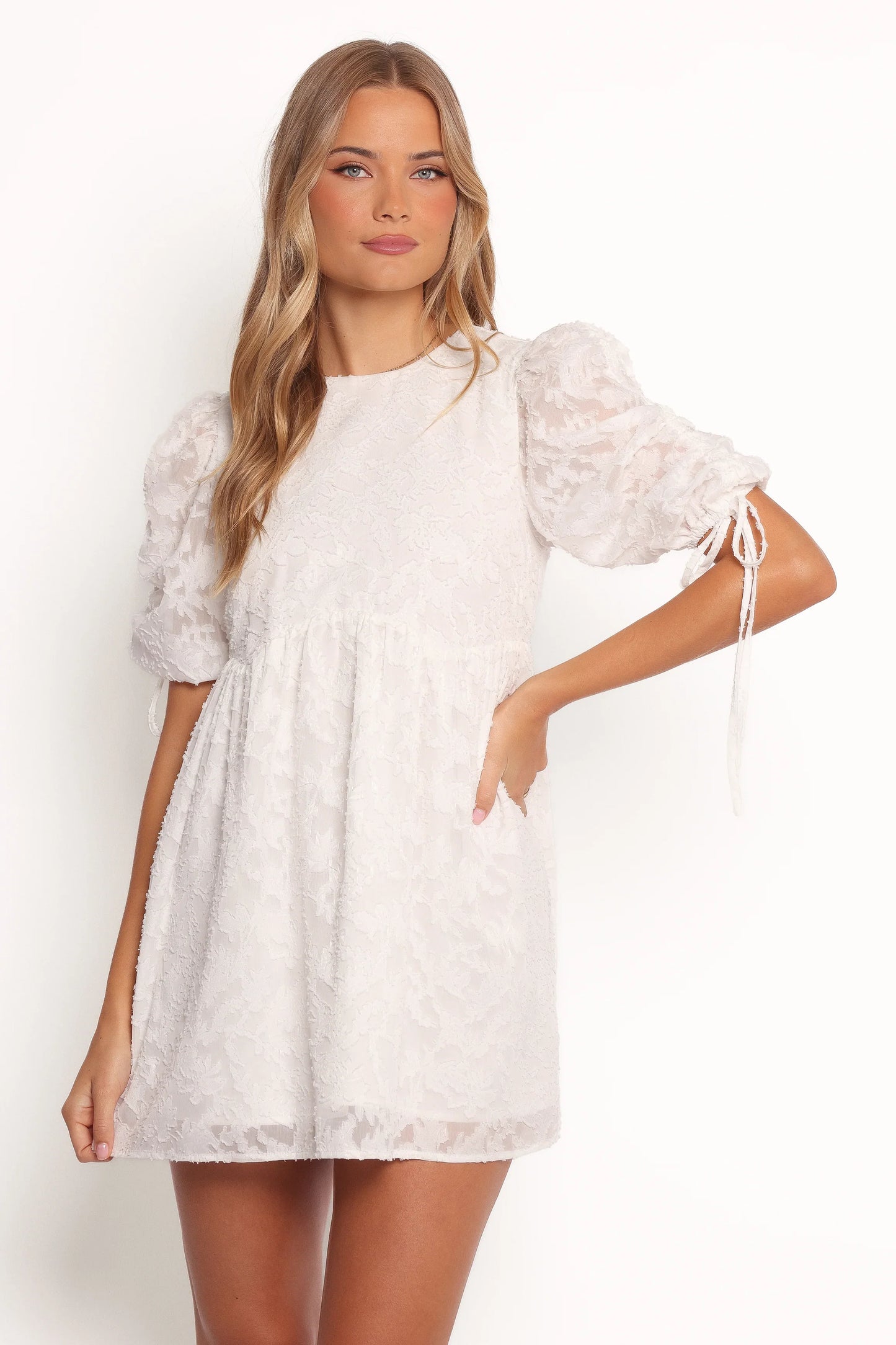 Giselle Mini Dress White Floral