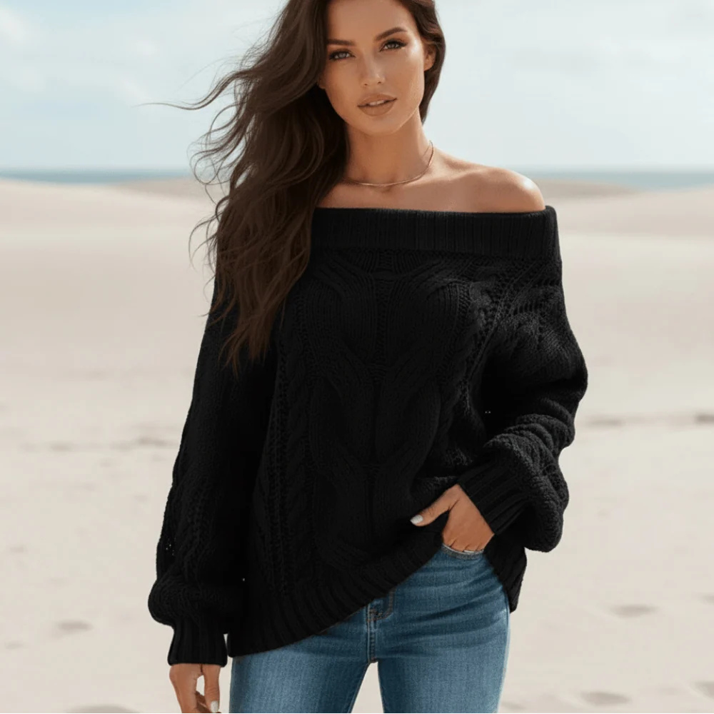 Sexy Off Shoulder Sweater