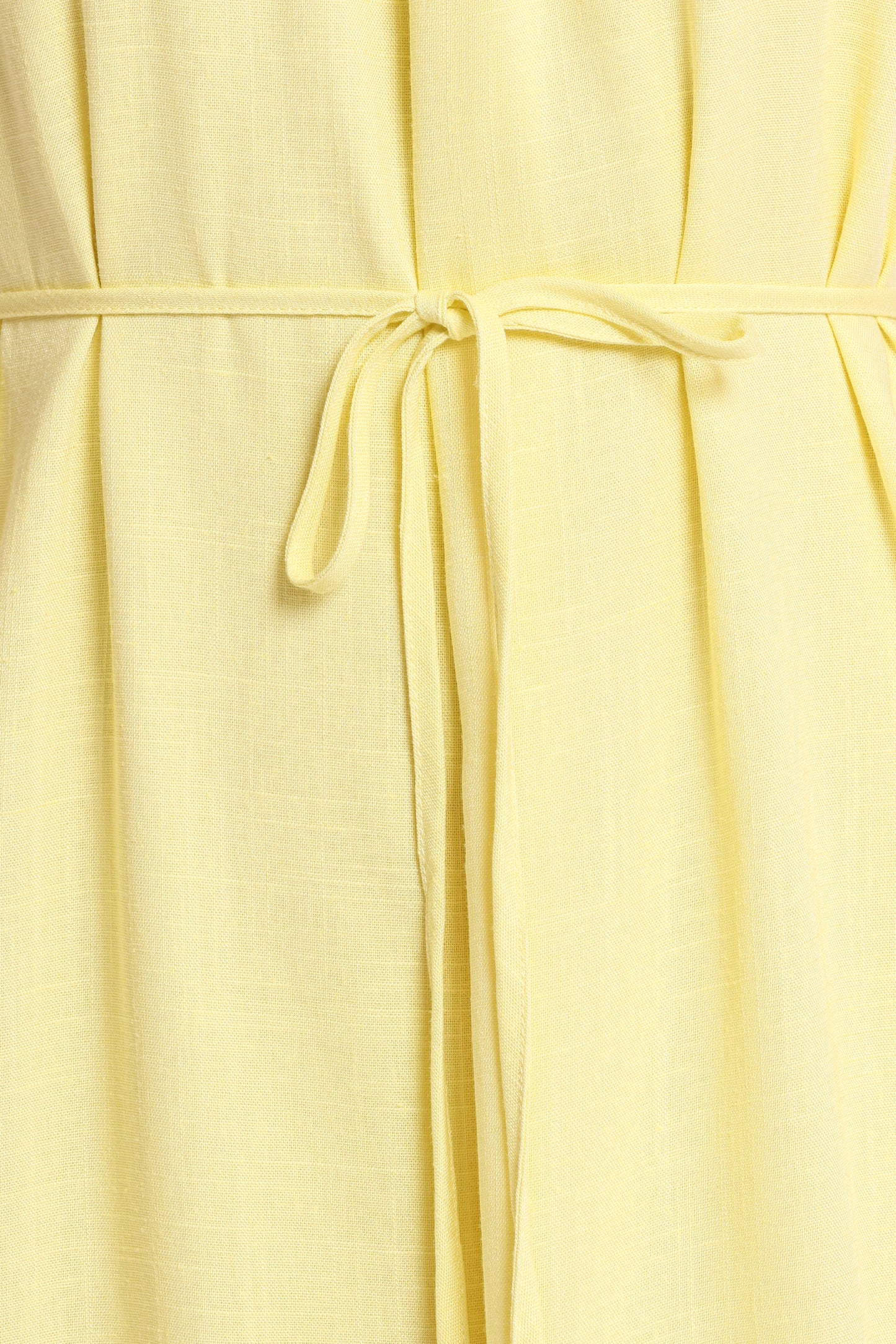 View Halterneck Maxi Dress Lemon