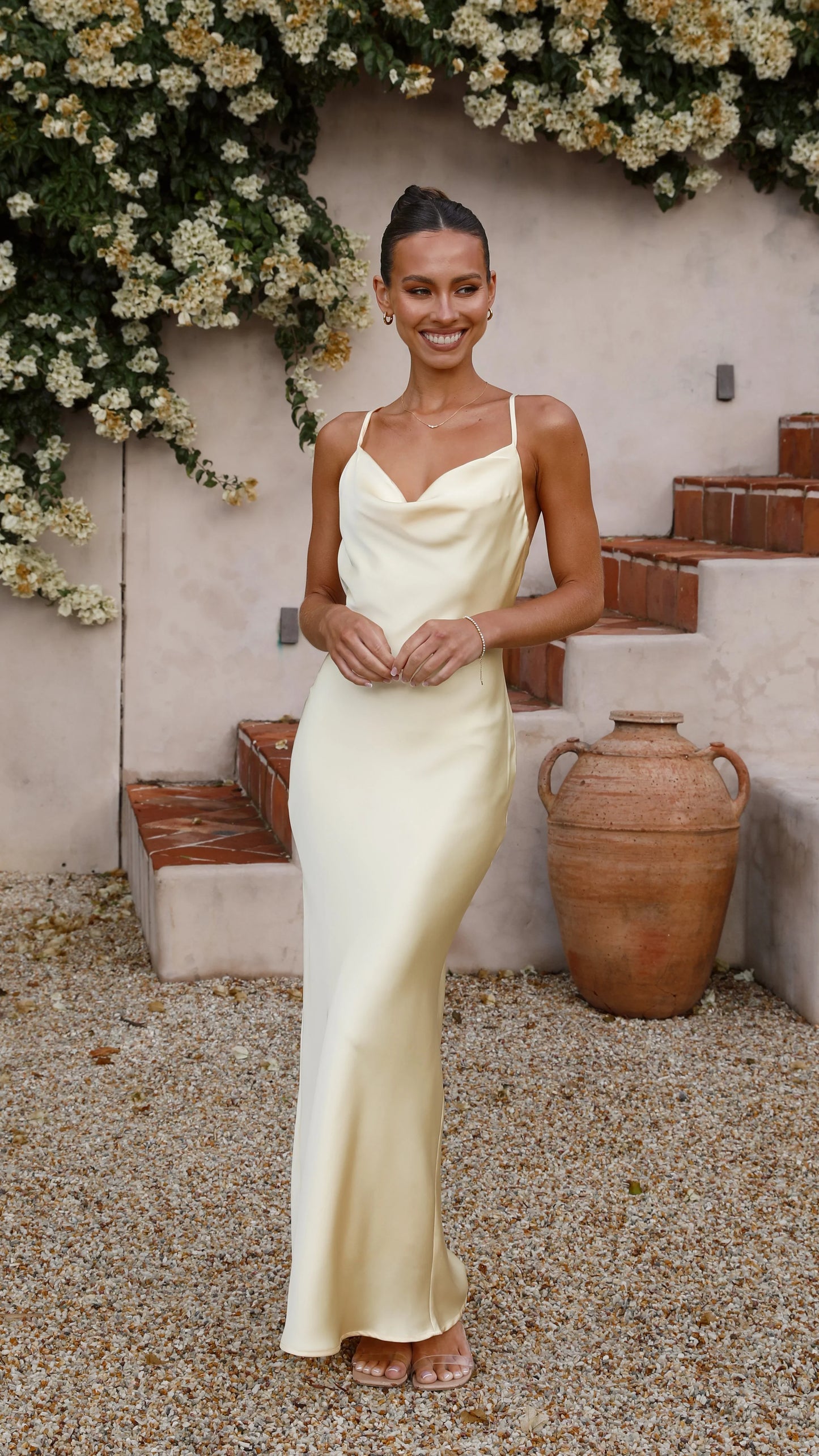 Willow Maxi Dress Lemon