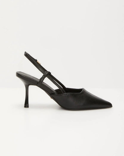 Isabel Pointed Toe Slingback Heels