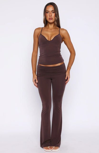 Eiffel Lights Pants Chocolate