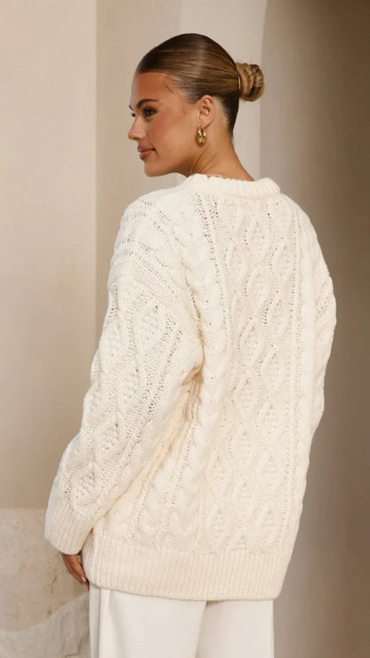 Valentina Knit Sweater Cream