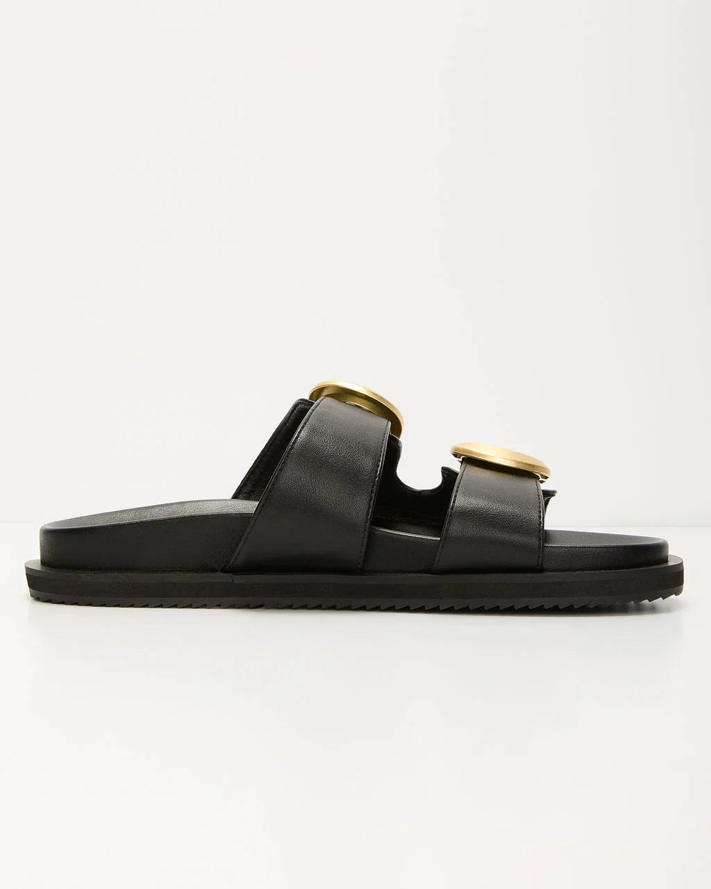 Tayo Raffia Flat Sandals