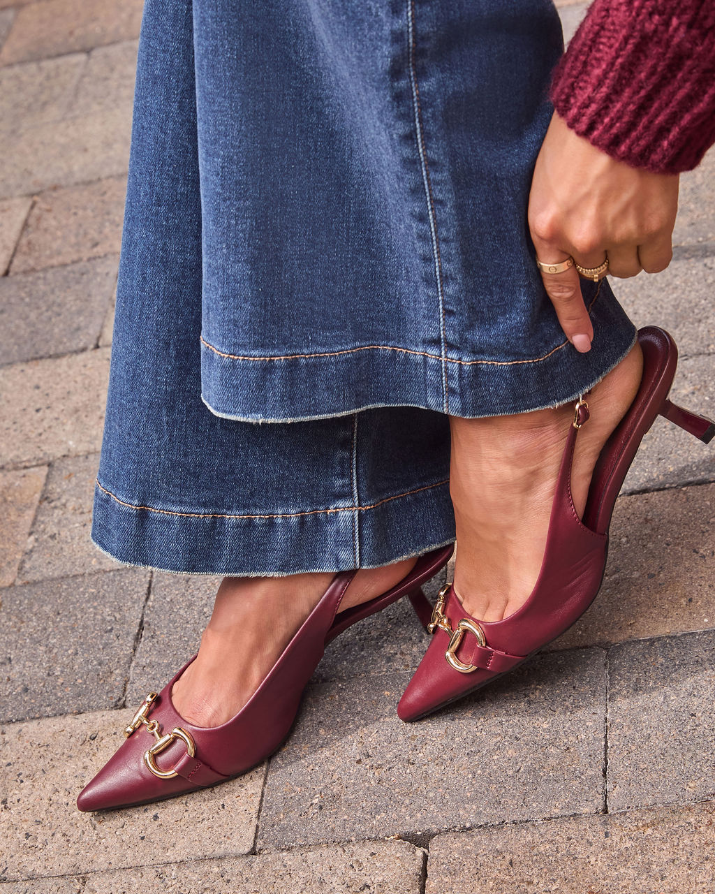 Olivia Slingback Heels