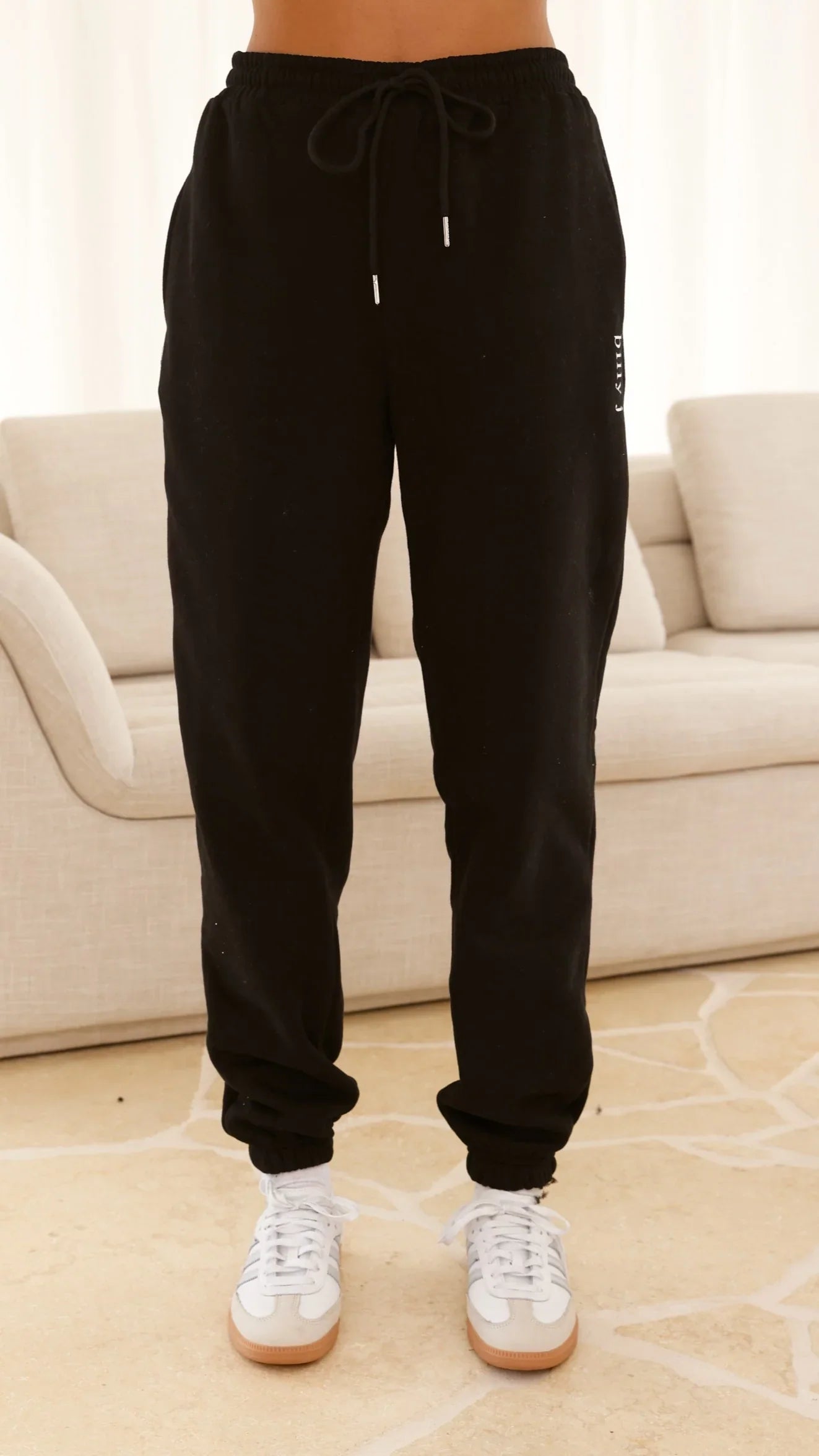 Billy J Trackie Pants Black