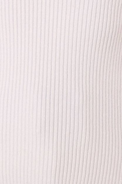Emily Rib Top White