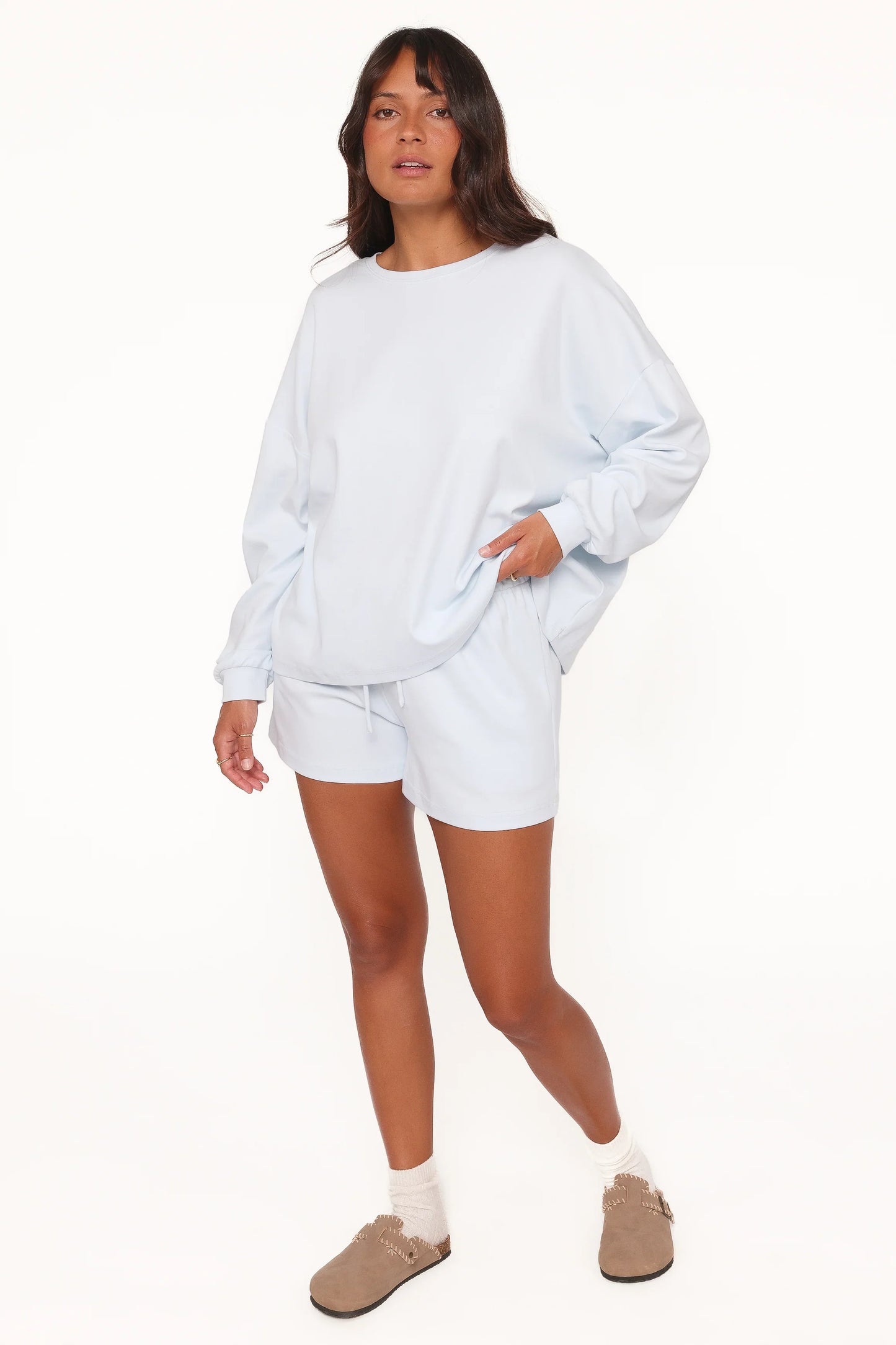 Eliza Short Set Ice Blue