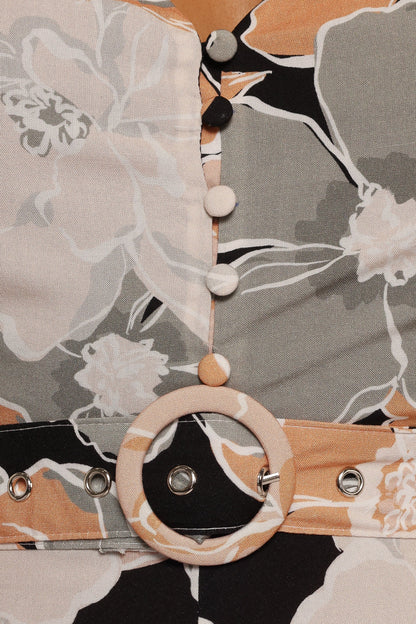Tiarni Maxi Dress Black Floral