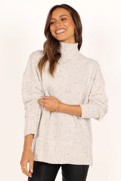 Conny Knit Sweater White