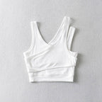 Boho Ribbed Crop Top
