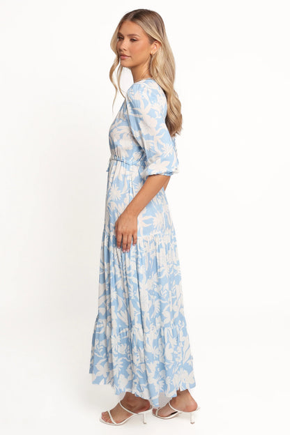 Kelda Dress Blue Floral