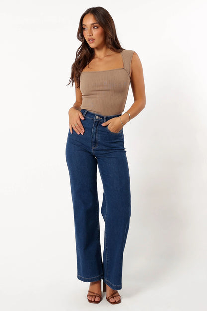 Clara Top Beige