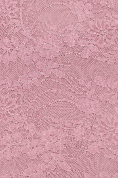 Mirelle Off Shoulder Lace Maxi Dress Pink