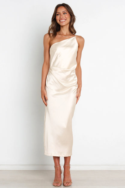 Luella Dress Pearl White