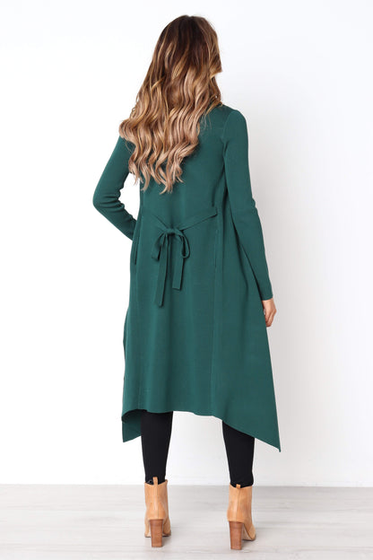 Audrina Cardigan Forest Green