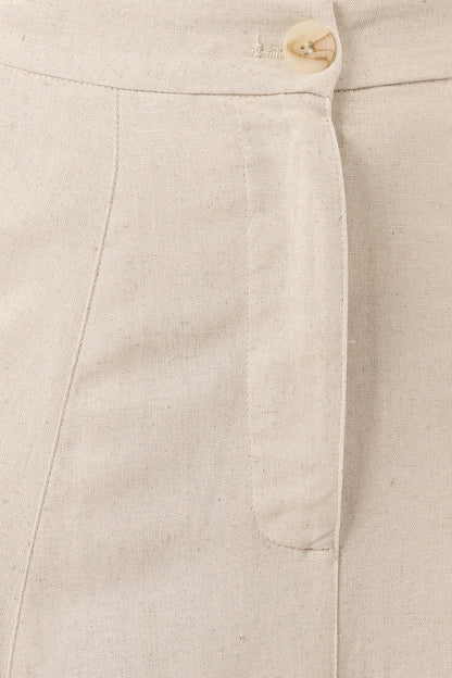 Odetta Maxi Skirt Oatmeal