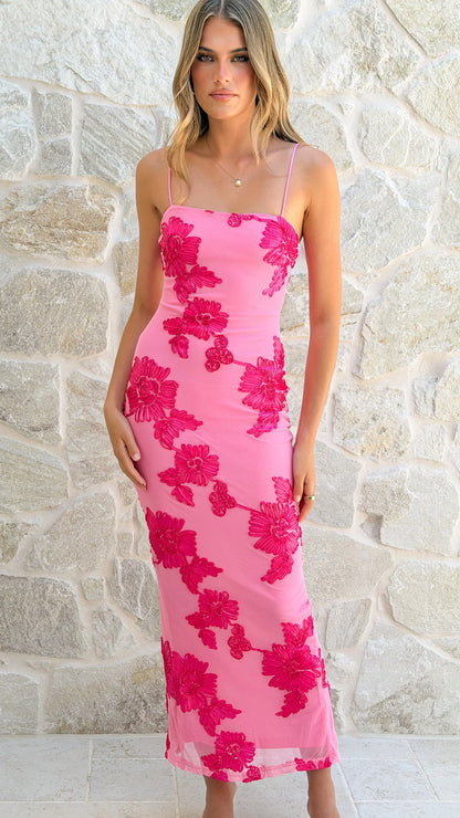 Alara Maxi Dress Pink