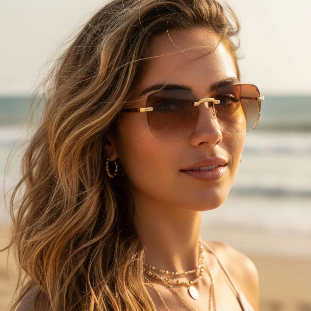 Fashion Oversized Square Sunglasses
