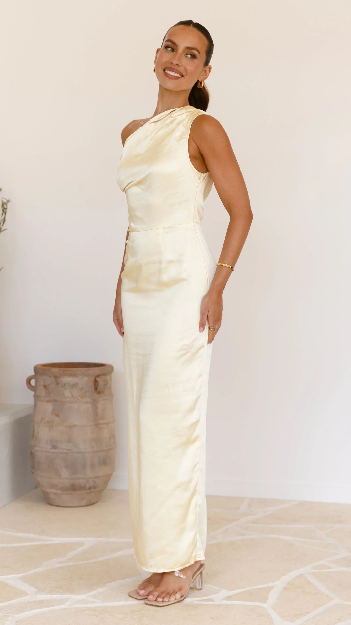 Harlowe Maxi Dress Yellow