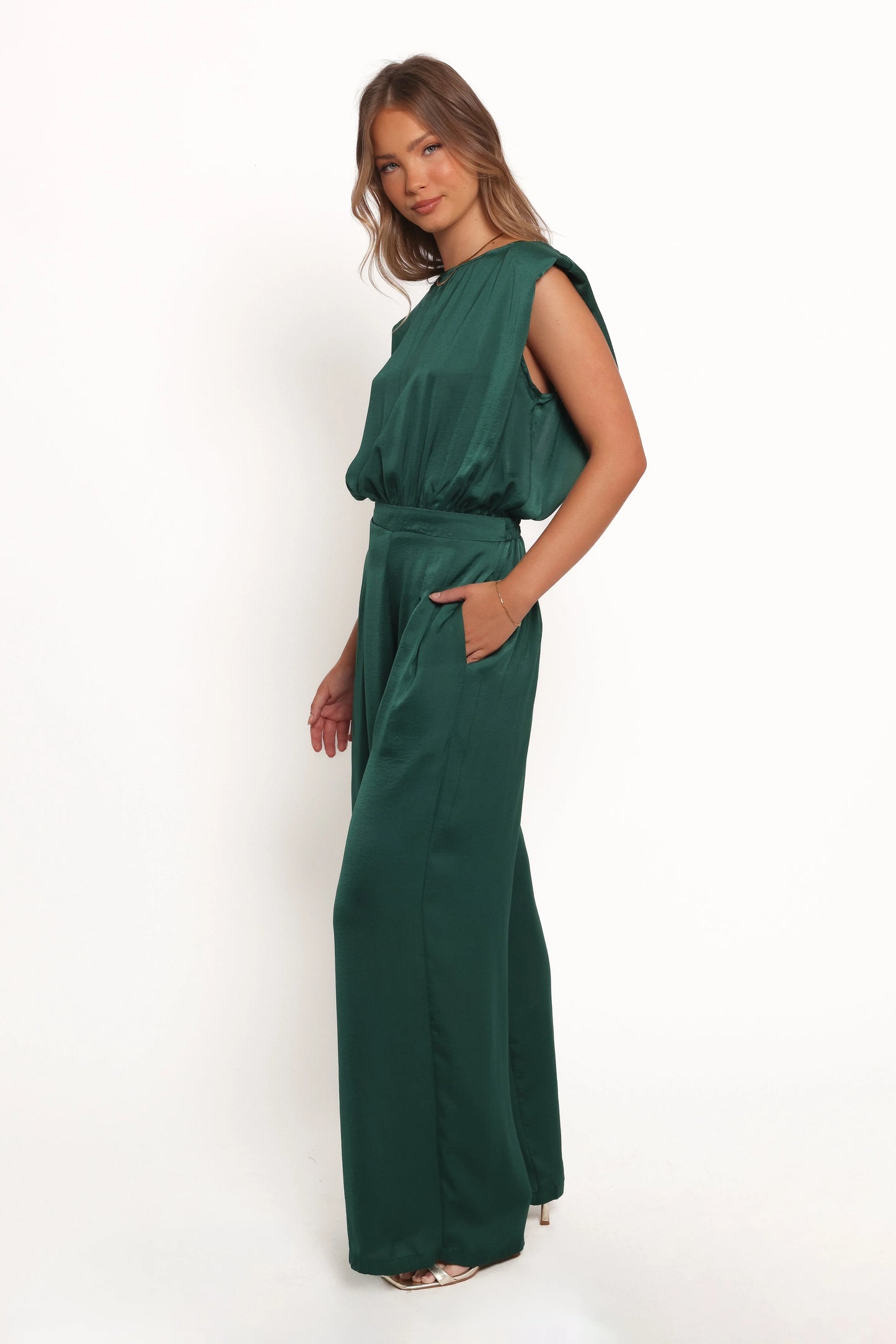 Rema Jumpsuit Dark Green
