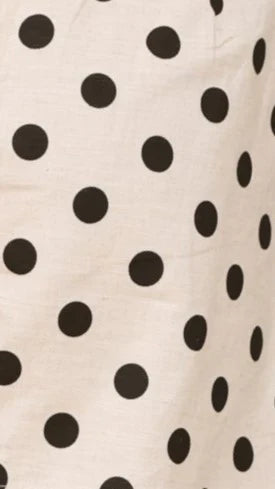 Laolani Shorts Oat Black Polka