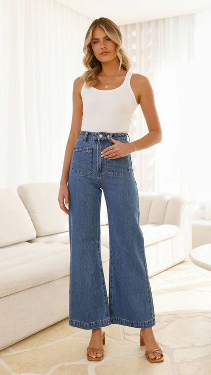 Rollas Sailor Jean Ashley Blue