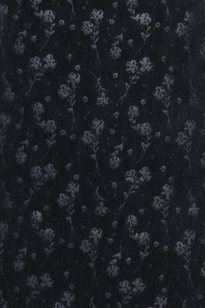 Farica Mini Dress Black Floral