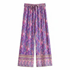 Wild Orchid Boho Wide Leg Pants