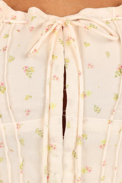 Alice Corset Top Tiny Blooms