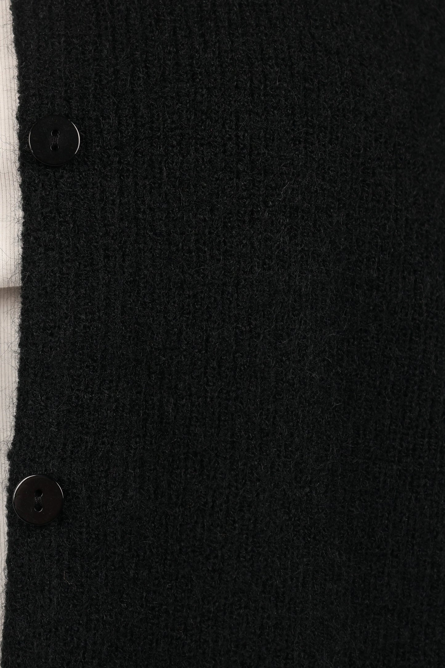 Astor Classic Button Up Cardigan Black