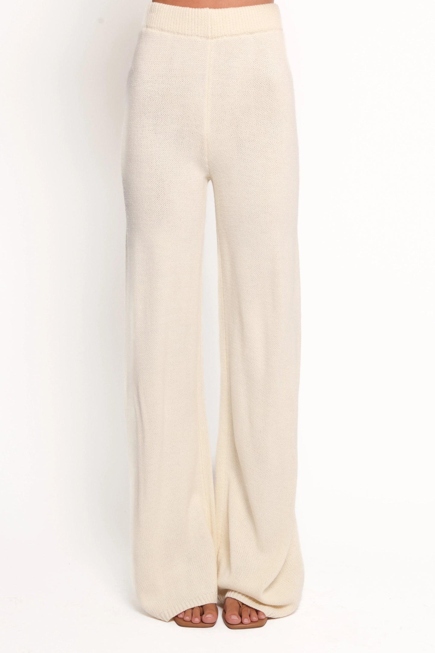 Remii Knit Pant Set Ivory