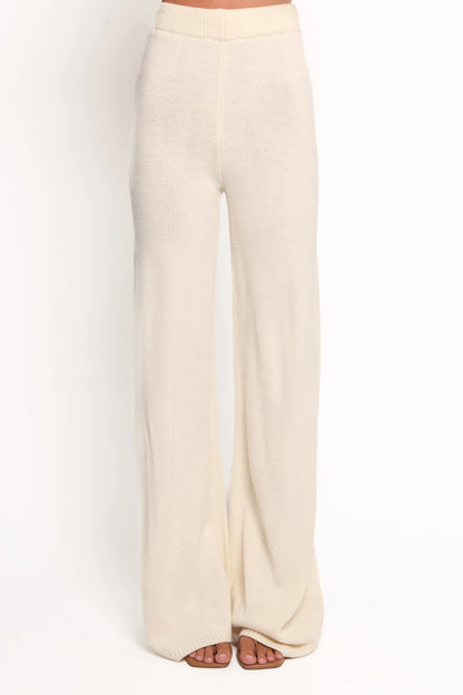 Remii Knit Pant Set Ivory