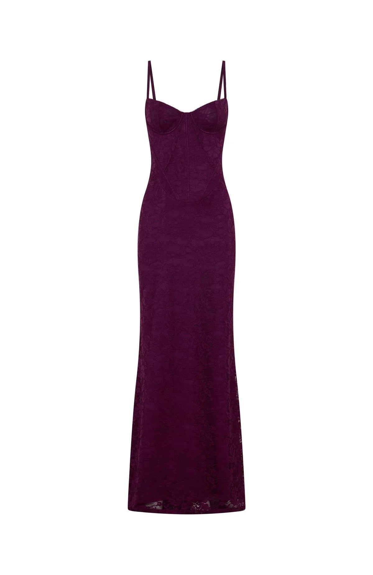 Blossom Belle Maxi Dress Plum