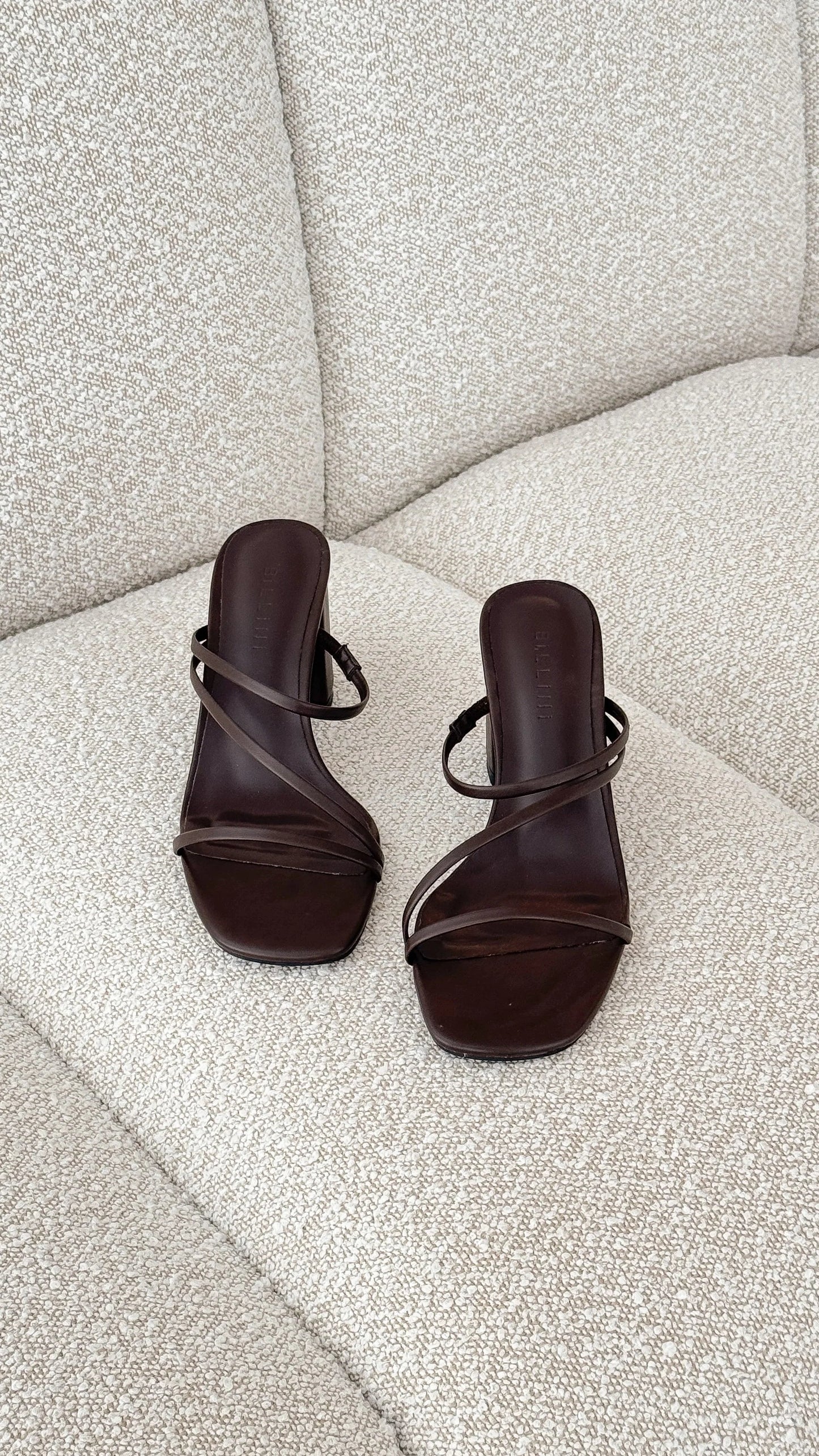 Yazmin Heel Chocolate