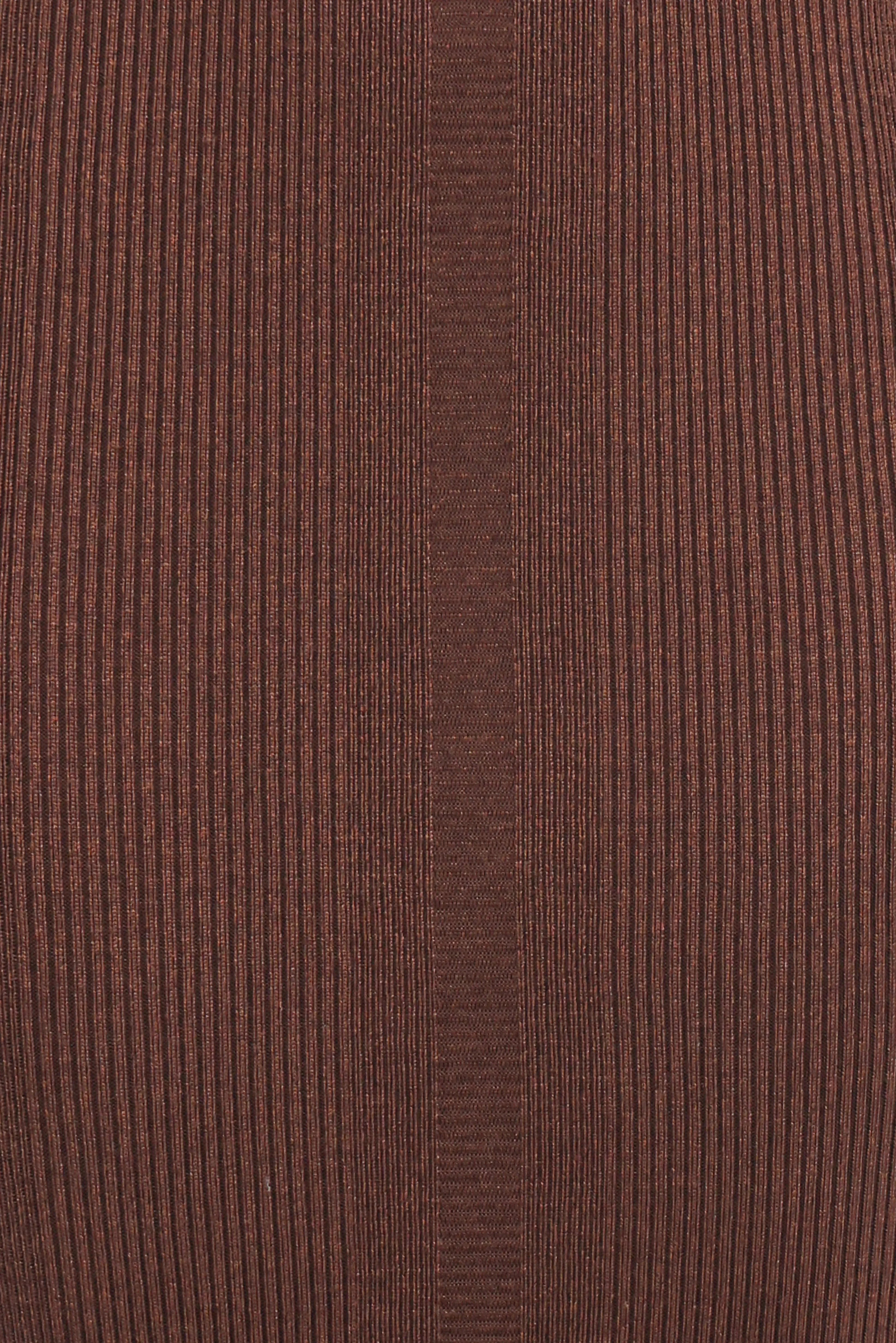 Collins Long Sleeve Midi Dress Chocolate