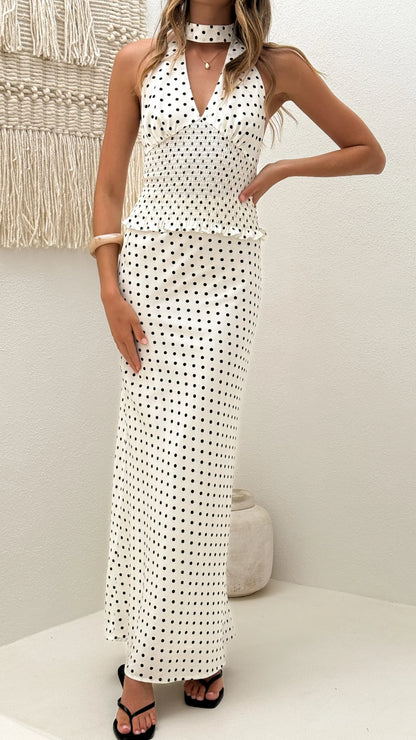 Evaline Skirt Polka Dot