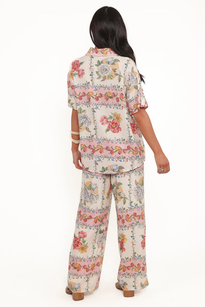 Cascais Pants Rose Tile