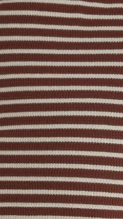 Sashi Button Up Shirt and Shorts Set Chocolate Blue Stripe