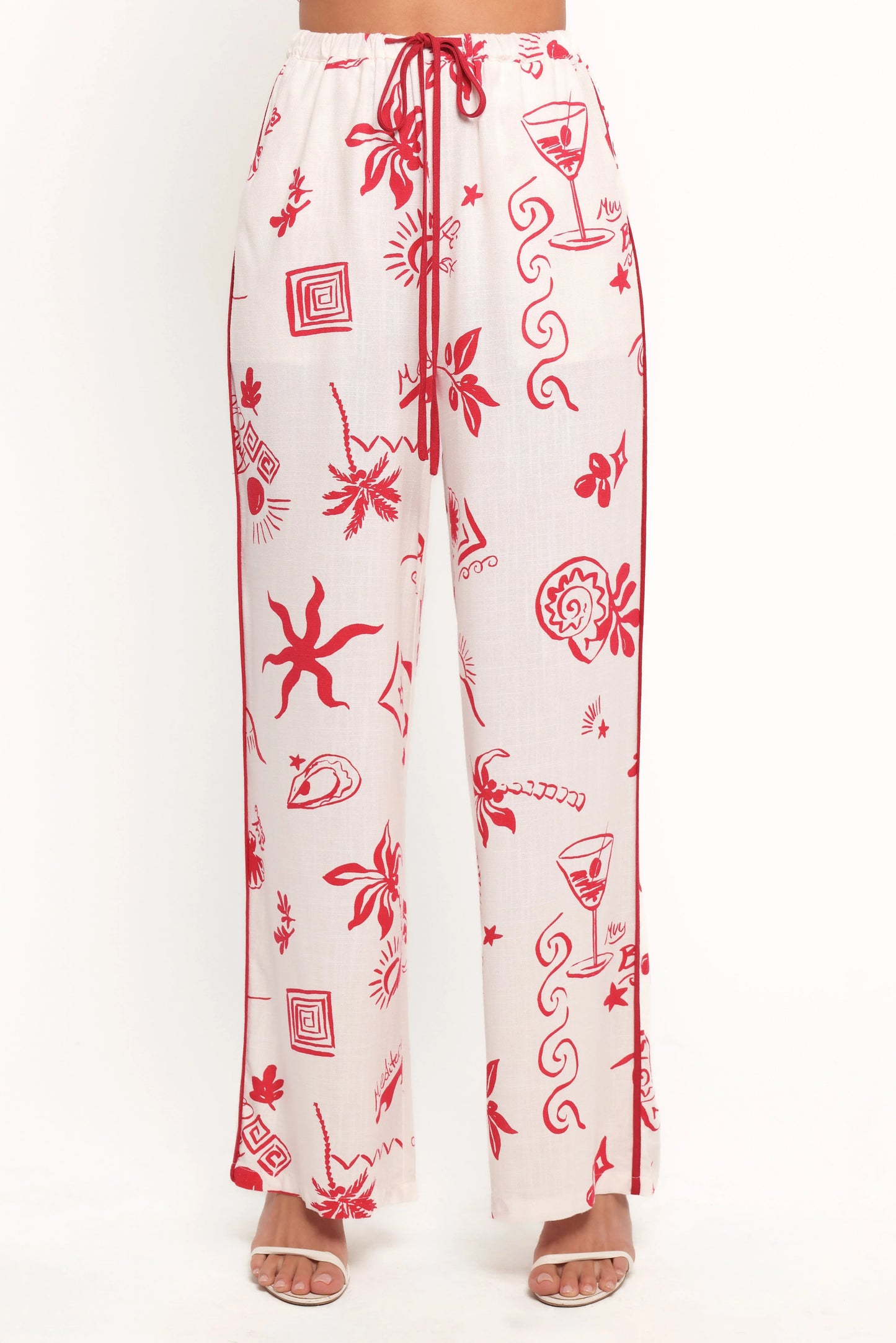 Malta Pant Red