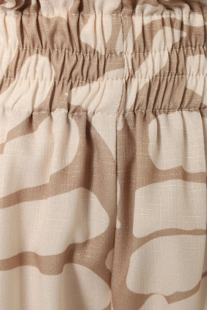 Gretel Short Set Beige White
