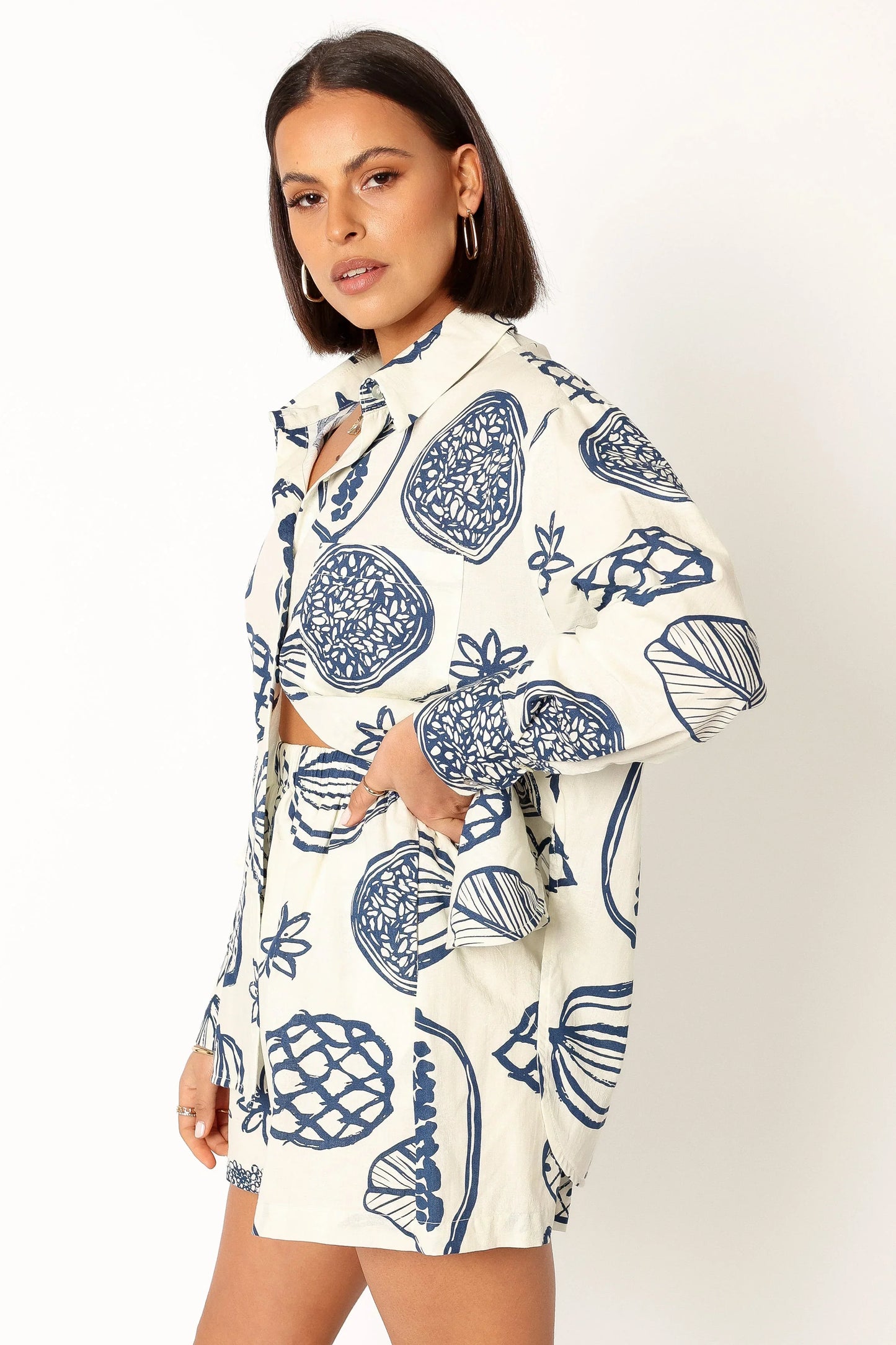 Bonnie Two Piece Set Navy