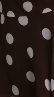 Lily Halter Mini Dress Chocolate Spot