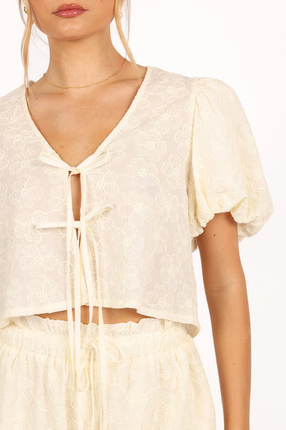 Hanna Short Set Cream