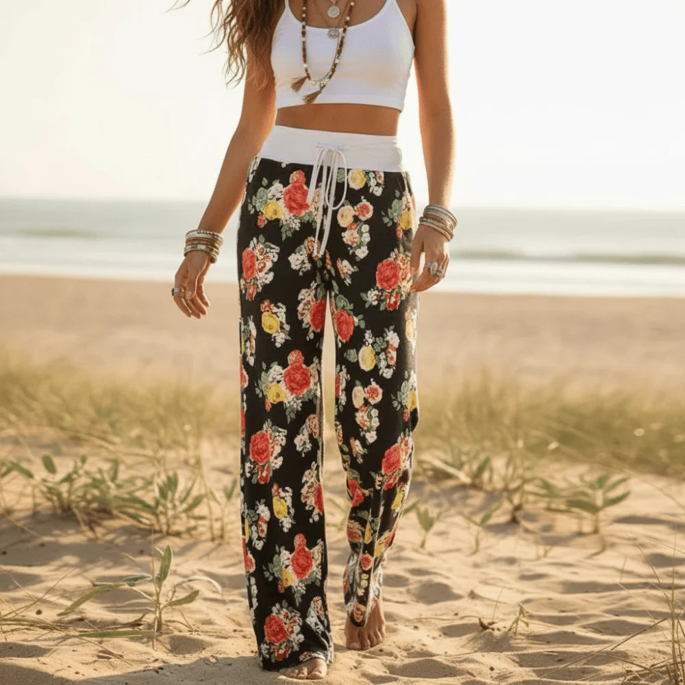 Casual Print Sweatpants