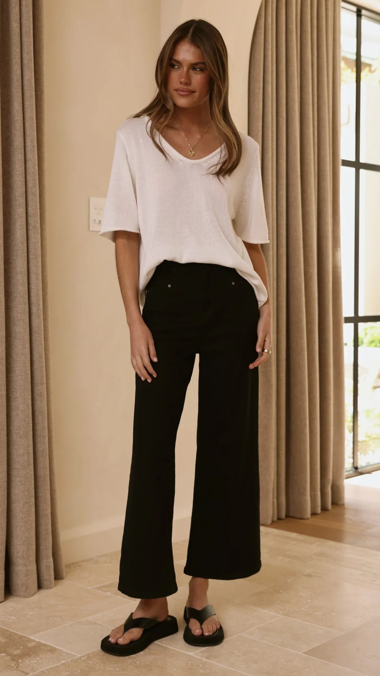 Siani Jeans Black
