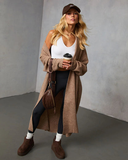 Lana Pocketed Duster Cardigan